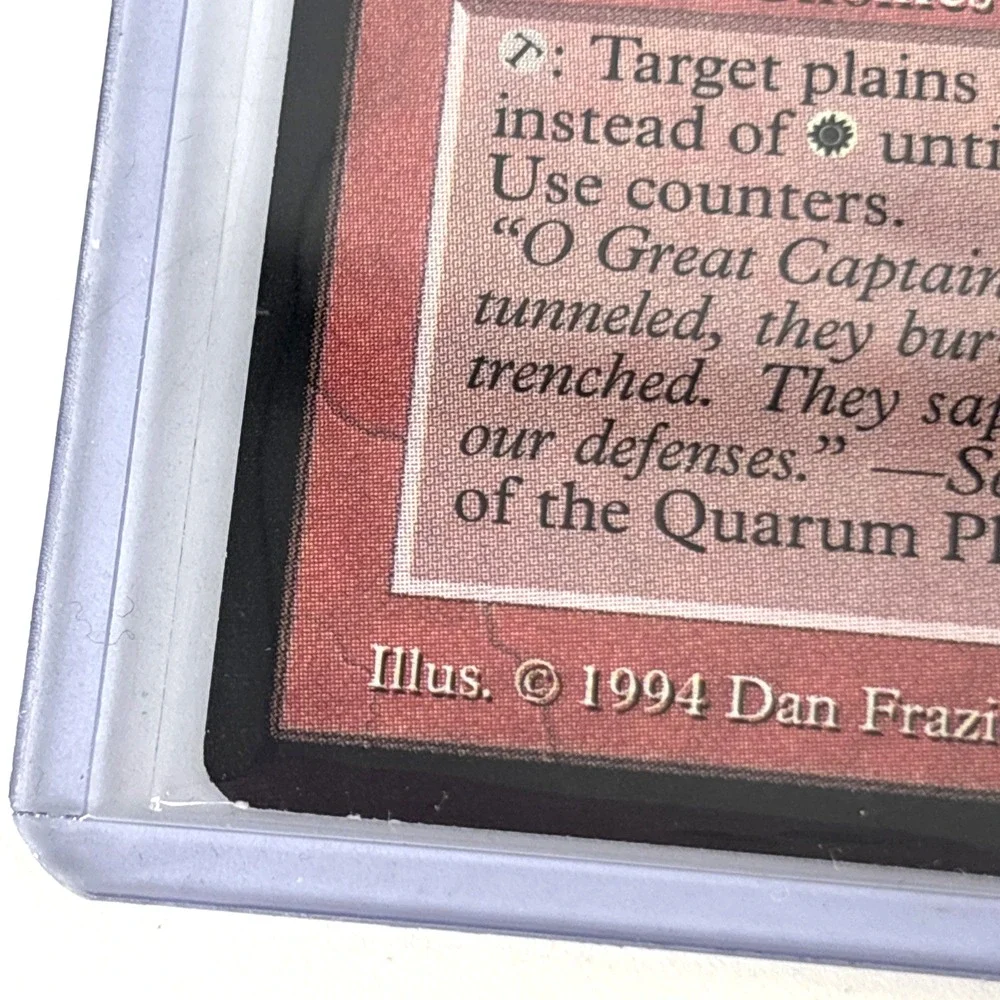 MTG English Quarum Trench Gnomes NM Normal‎ Legends Unplayed